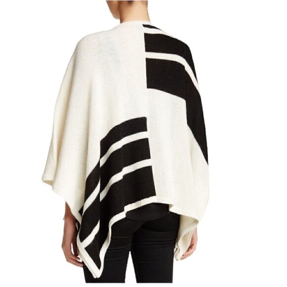 Brochu Walker Alpaca Wool Cardigan Poncho - Universal Size - Picture 3 of 12